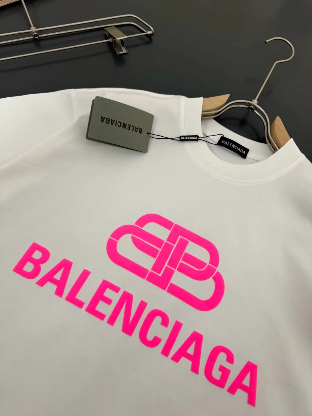 Balenciaga* *320g t Breathable logo New Arrival t ， ， Versatile ：Black White Red Sizes：S M L XL XXL